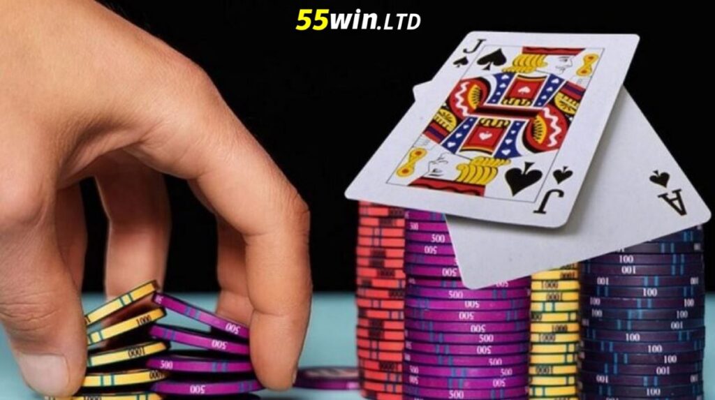 Một ván chơi Poker 55Win với các bước cơ bản